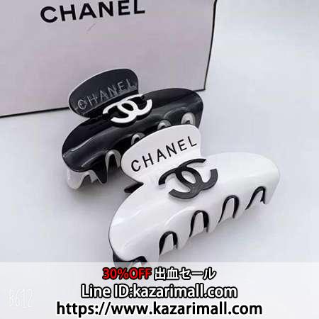 バンスクリップ Chanel フェード防止 高級 シャネル ヘアアクセ 高品質 髪飾り